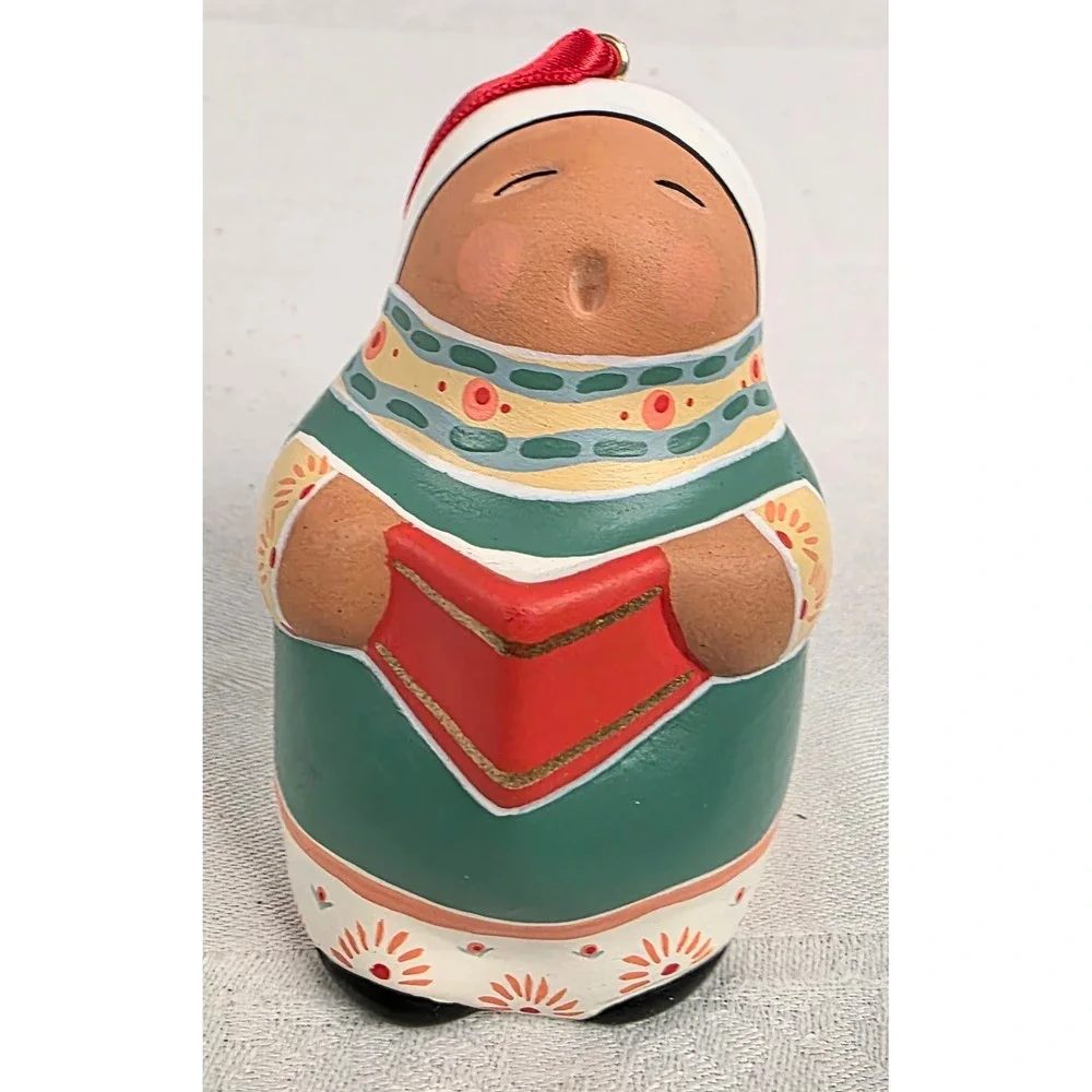 1995 Hallmark Keepsake Sweet Song Terra Cotta Ornament Patricia Andrews Boxed